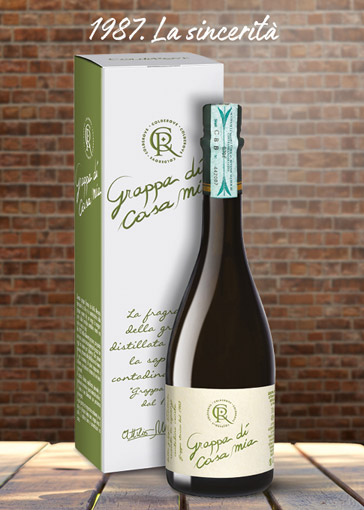 Grappa di Casa Mia La sincerità
